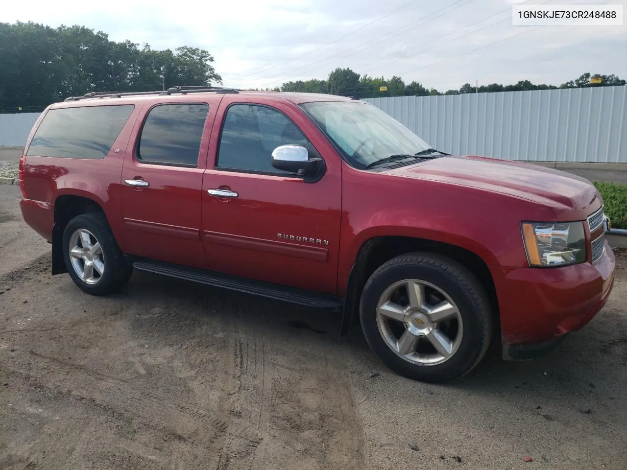 1GNSKJE73CR248488 2012 Chevrolet Suburban K1500 Lt