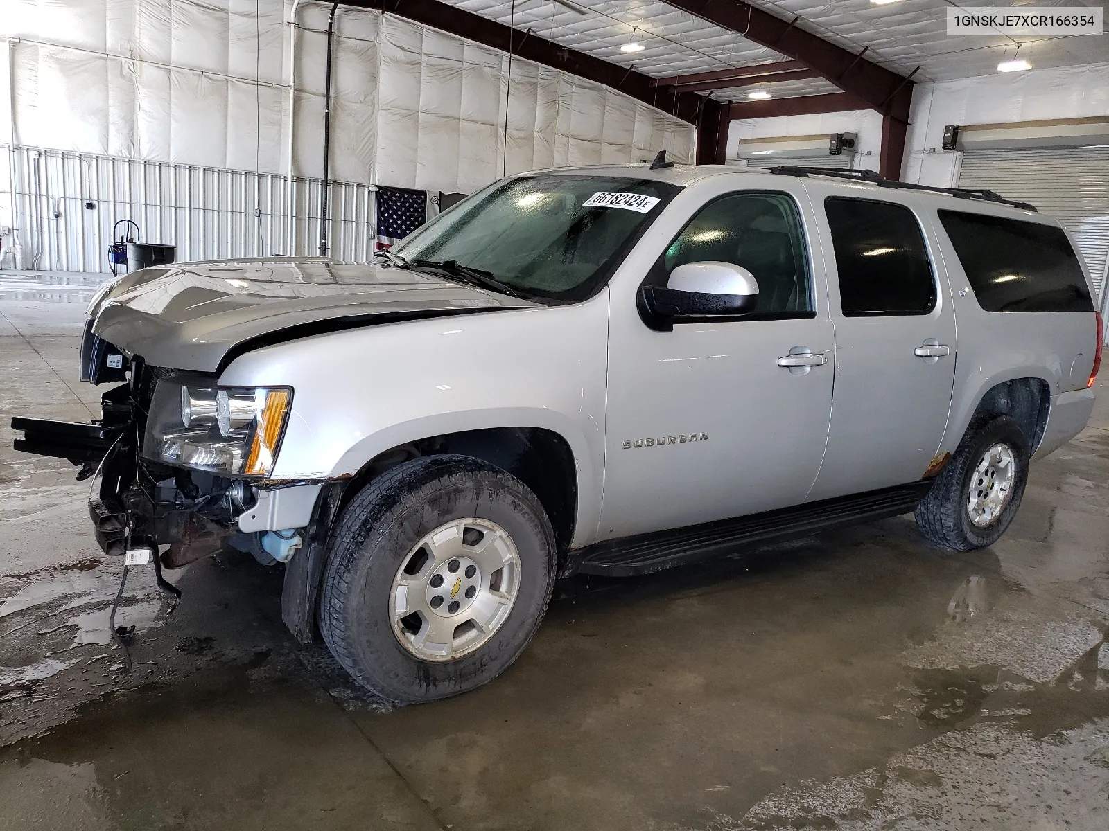 1GNSKJE7XCR166354 2012 Chevrolet Suburban K1500 Lt