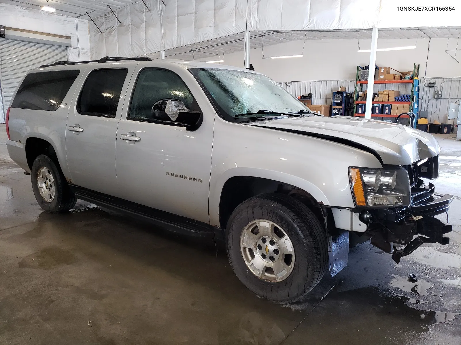 2012 Chevrolet Suburban K1500 Lt VIN: 1GNSKJE7XCR166354 Lot: 66182424