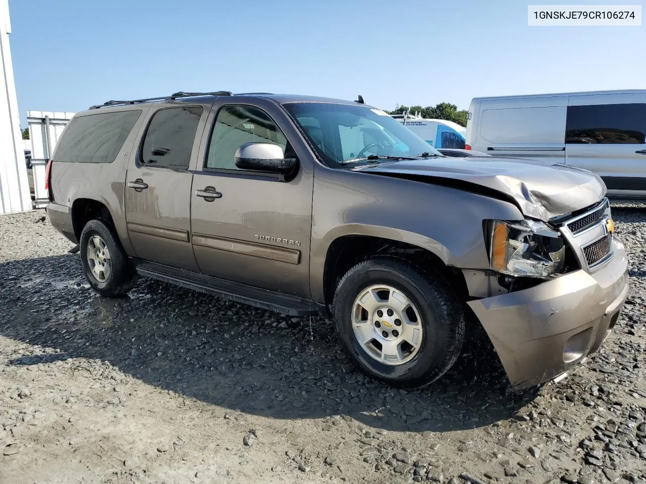 2012 Chevrolet Suburban K1500 Lt VIN: 1GNSKJE79CR106274 Lot: 67702154