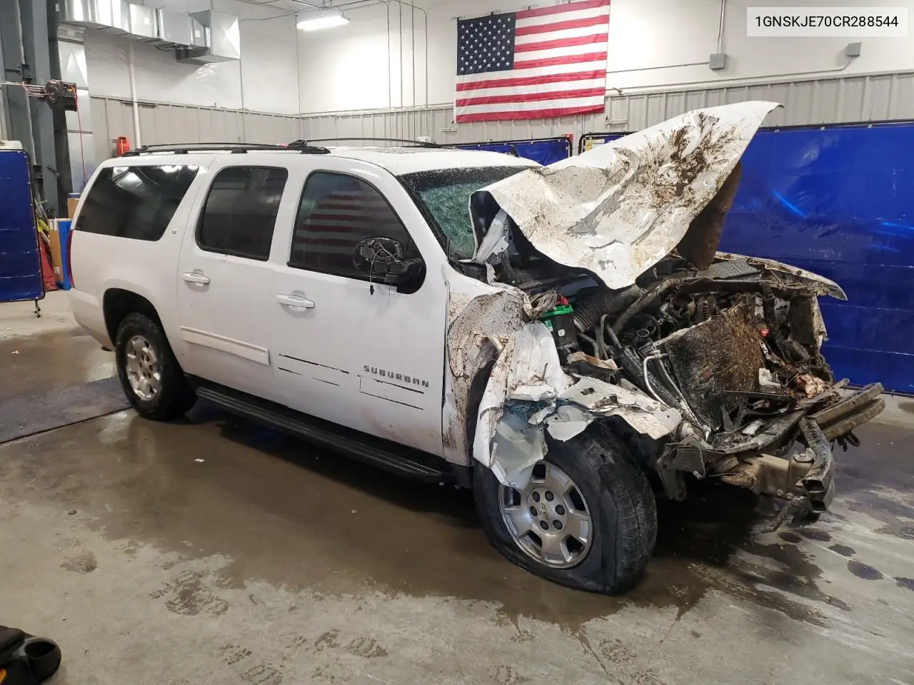 1GNSKJE70CR288544 2012 Chevrolet Suburban K1500 Lt