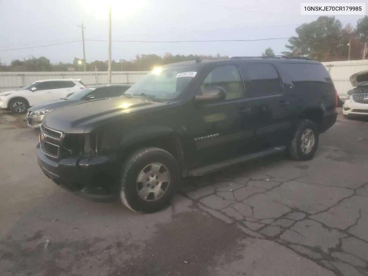 1GNSKJE70CR179985 2012 Chevrolet Suburban K1500 Lt