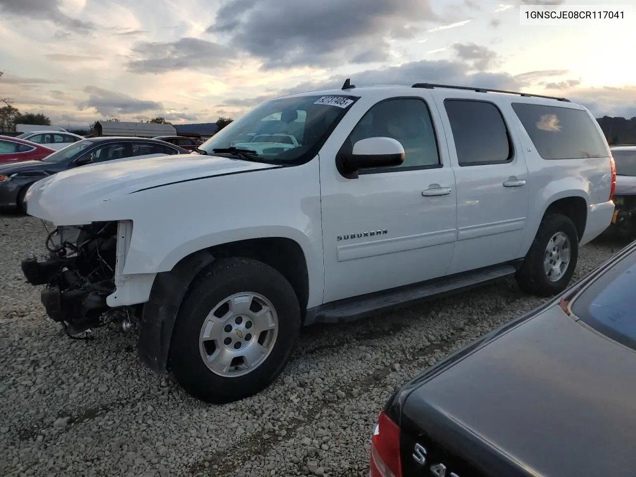 1GNSCJE08CR117041 2012 Chevrolet Suburban C1500 Lt