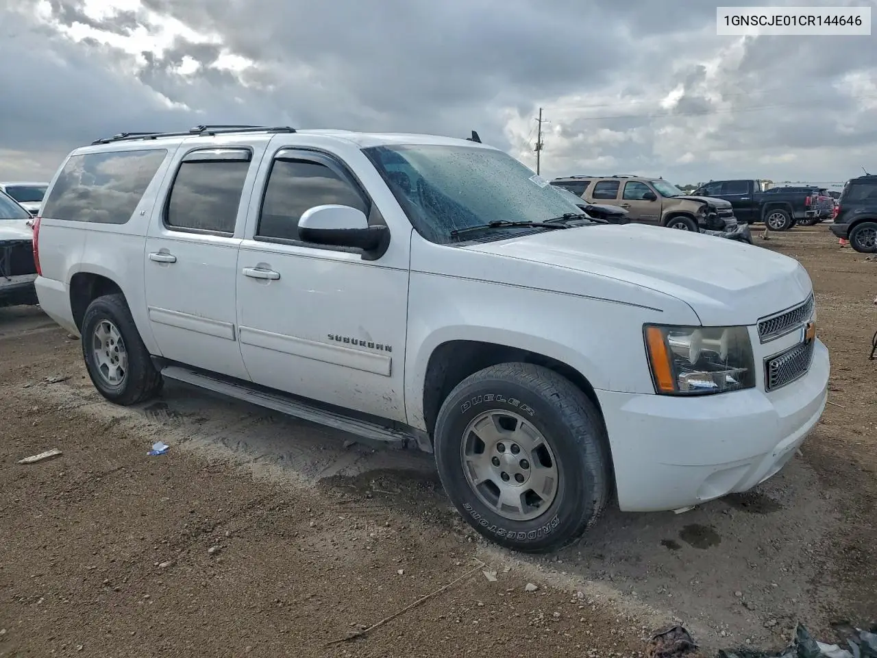 1GNSCJE01CR144646 2012 Chevrolet Suburban C1500 Lt