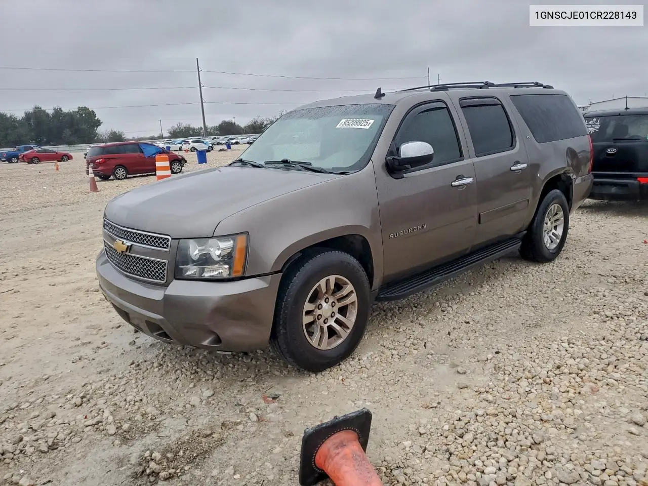 1GNSCJE01CR228143 2012 Chevrolet Suburban C1500 Lt