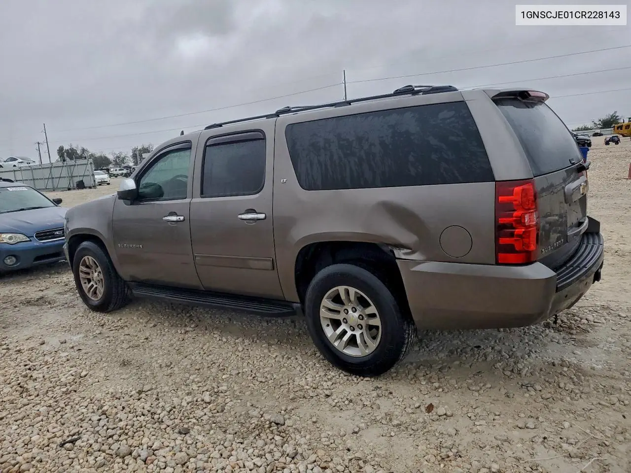 1GNSCJE01CR228143 2012 Chevrolet Suburban C1500 Lt