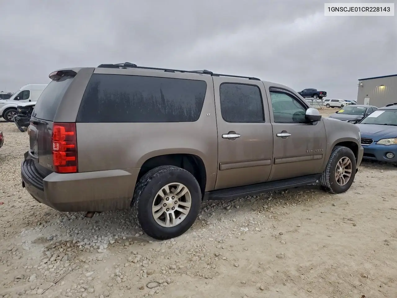 1GNSCJE01CR228143 2012 Chevrolet Suburban C1500 Lt