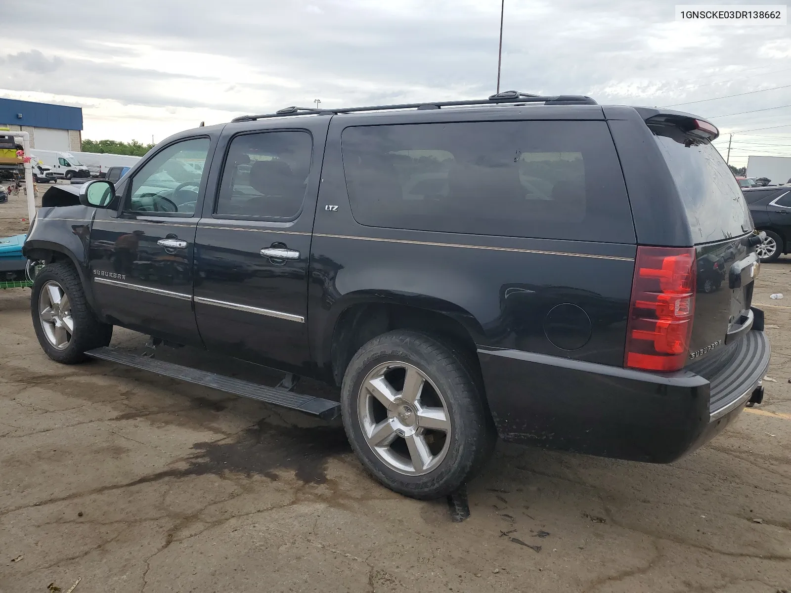 2013 Chevrolet Suburban C1500 Ltz VIN: 1GNSCKE03DR138662 Lot: 58957634