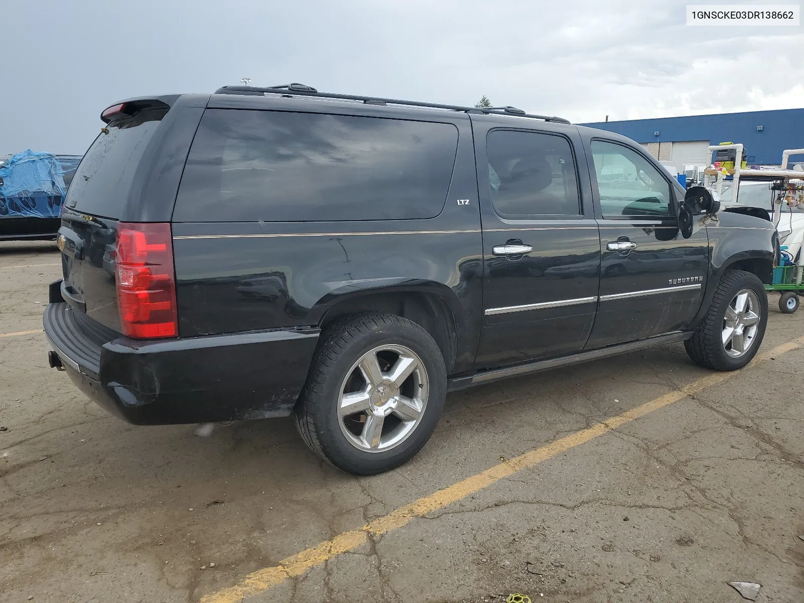 2013 Chevrolet Suburban C1500 Ltz VIN: 1GNSCKE03DR138662 Lot: 58957634