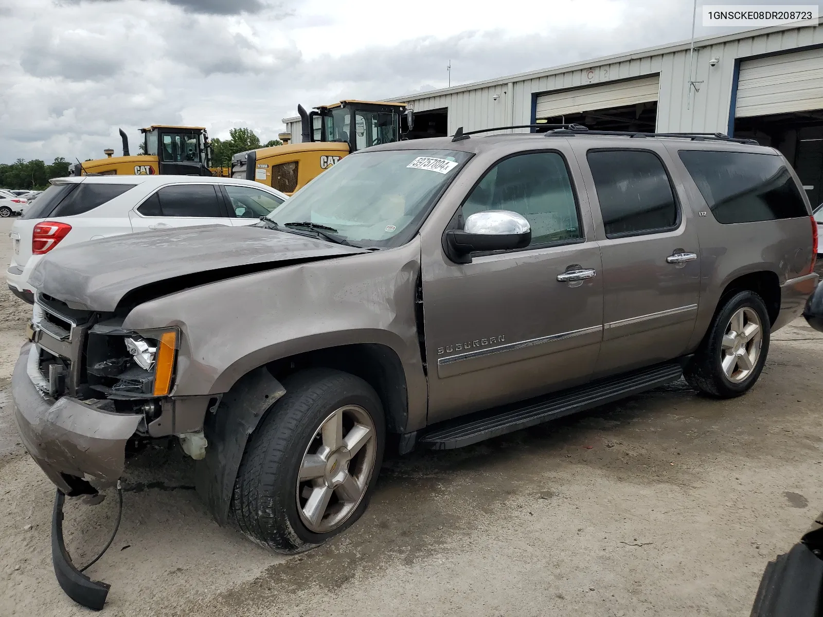 2013 Chevrolet Suburban C1500 Ltz VIN: 1GNSCKE08DR208723 Lot: 59757804