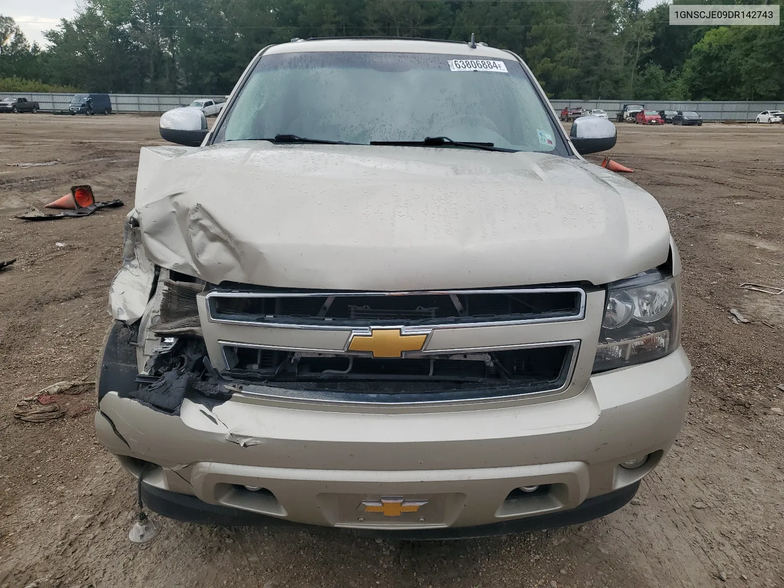 2013 Chevrolet Suburban C1500 Lt VIN: 1GNSCJE09DR142743 Lot: 63806884