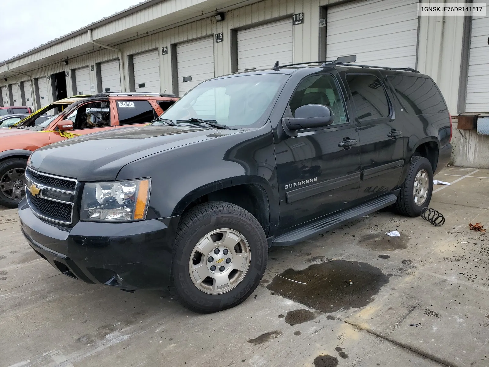 2013 Chevrolet Suburban K1500 Lt VIN: 1GNSKJE76DR141517 Lot: 64384634