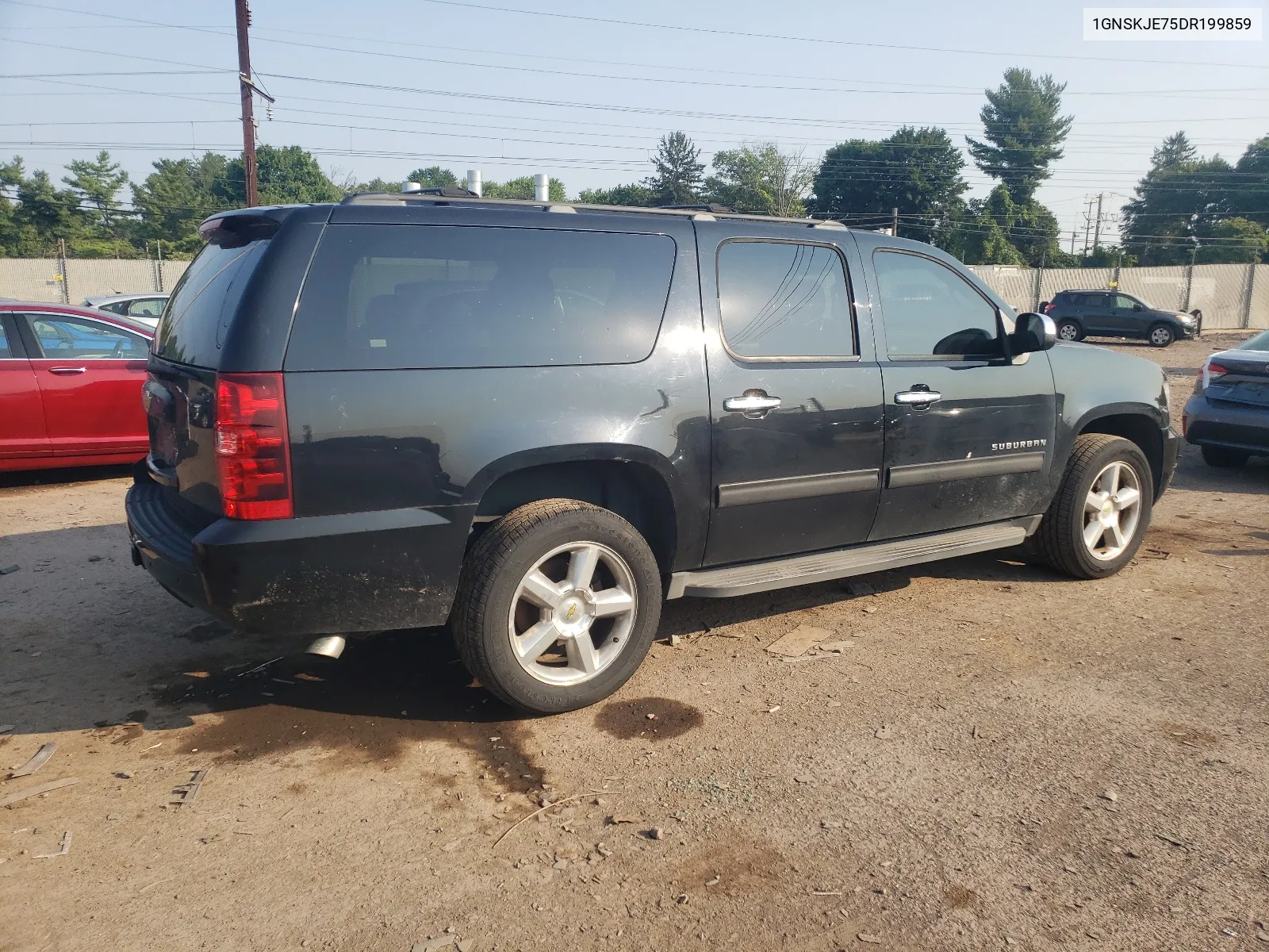 2013 Chevrolet Suburban K1500 Lt VIN: 1GNSKJE75DR199859 Lot: 65422234