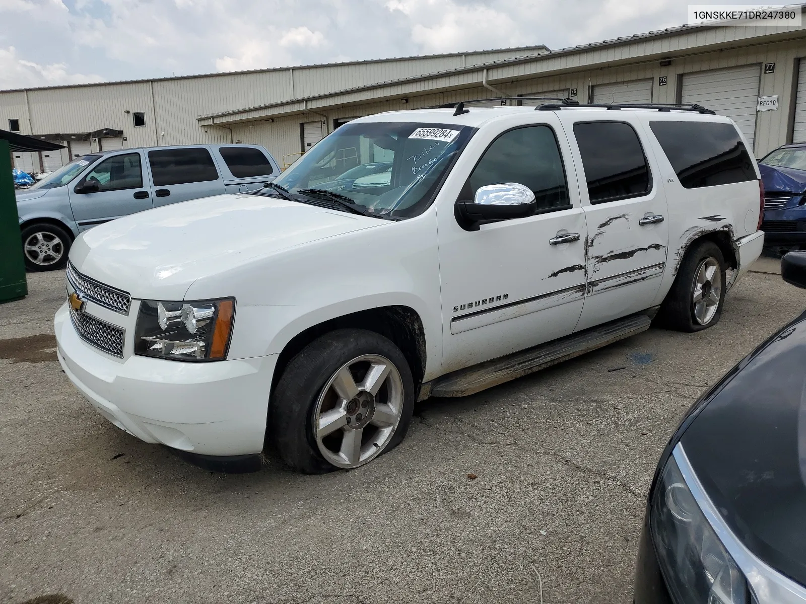 2013 Chevrolet Suburban K1500 Ltz VIN: 1GNSKKE71DR247380 Lot: 65599284