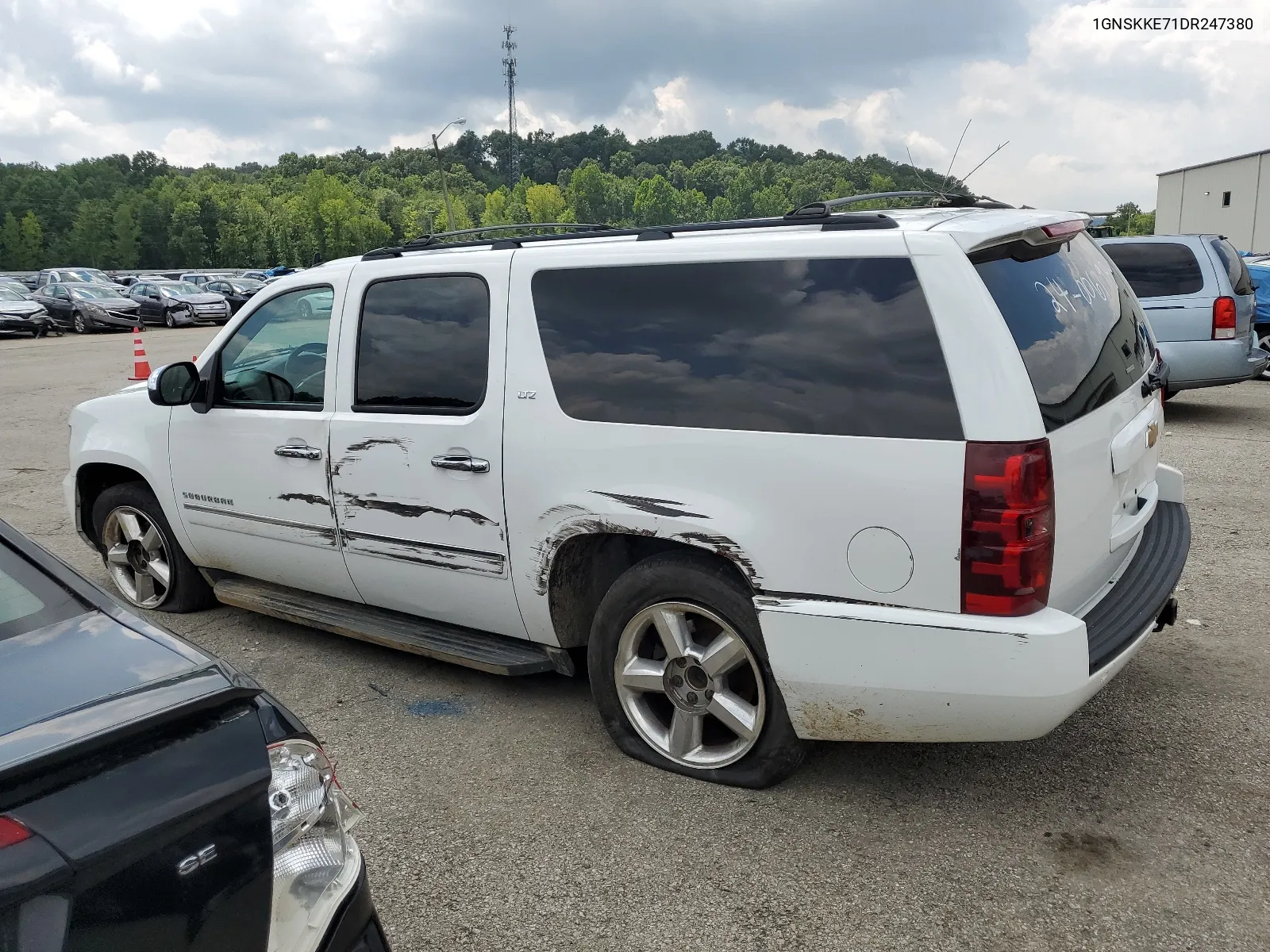 2013 Chevrolet Suburban K1500 Ltz VIN: 1GNSKKE71DR247380 Lot: 65599284