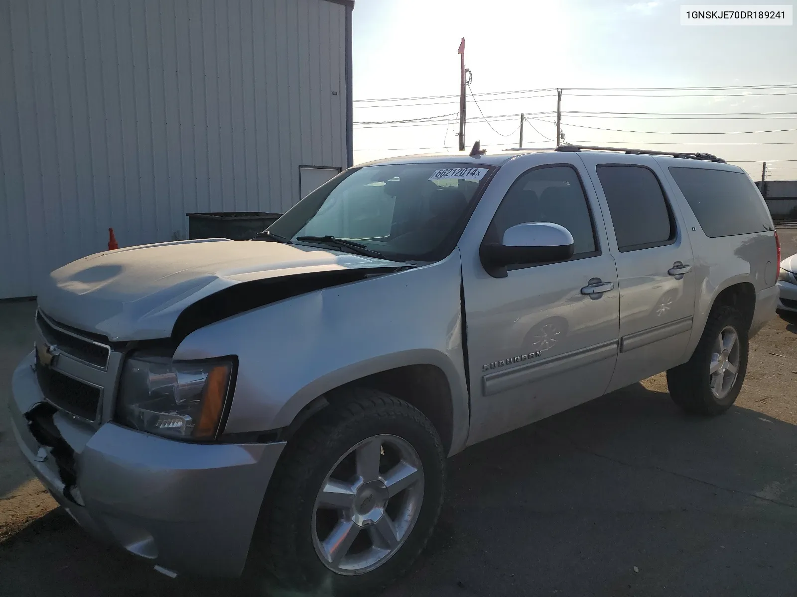 2013 Chevrolet Suburban K1500 Lt VIN: 1GNSKJE70DR189241 Lot: 66212014