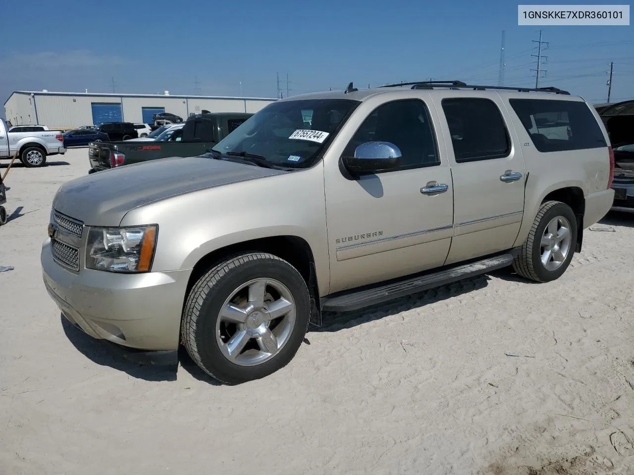 2013 Chevrolet Suburban K1500 Ltz VIN: 1GNSKKE7XDR360101 Lot: 67557244