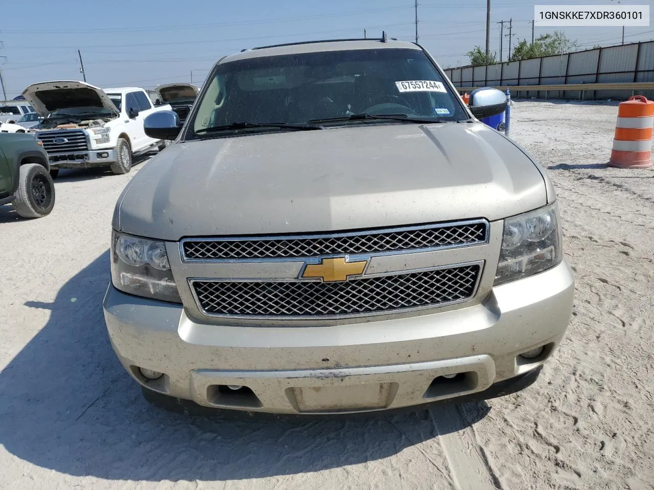 2013 Chevrolet Suburban K1500 Ltz VIN: 1GNSKKE7XDR360101 Lot: 67557244