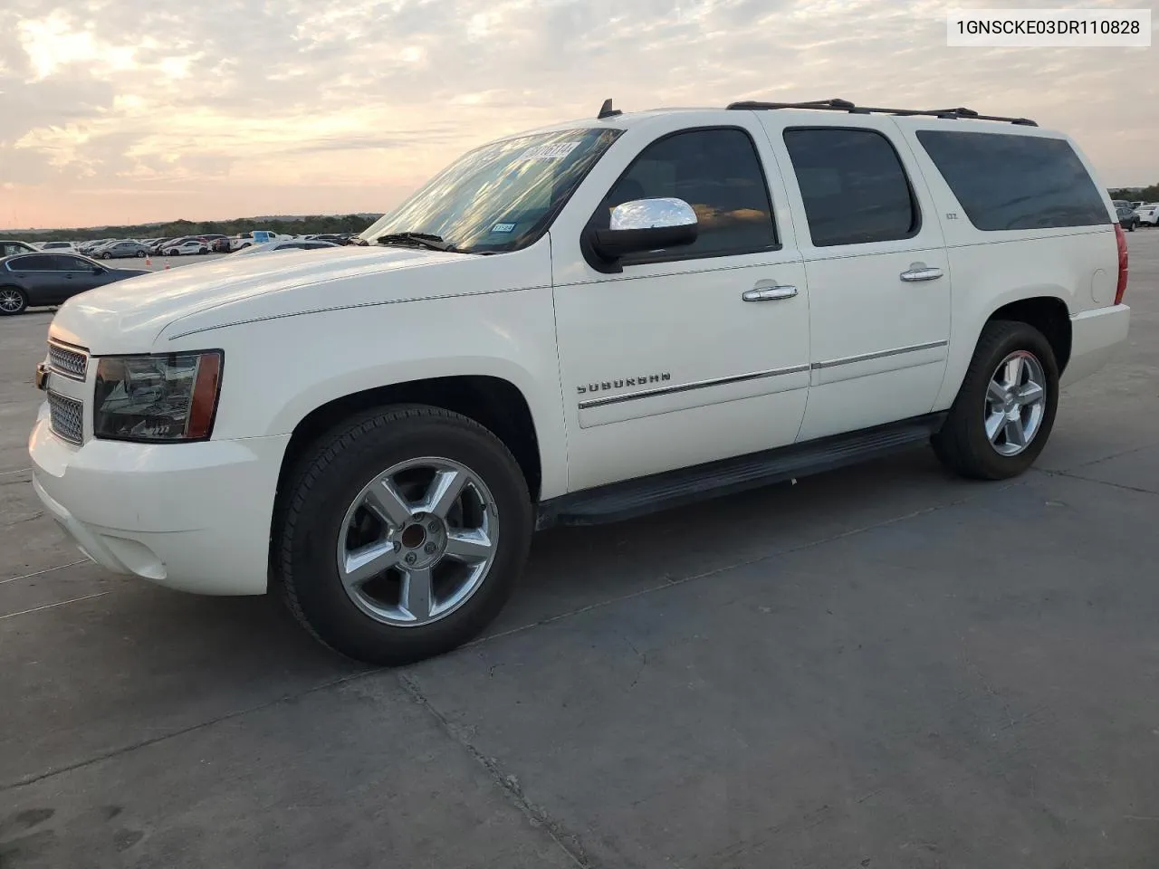 1GNSCKE03DR110828 2013 Chevrolet Suburban C1500 Ltz