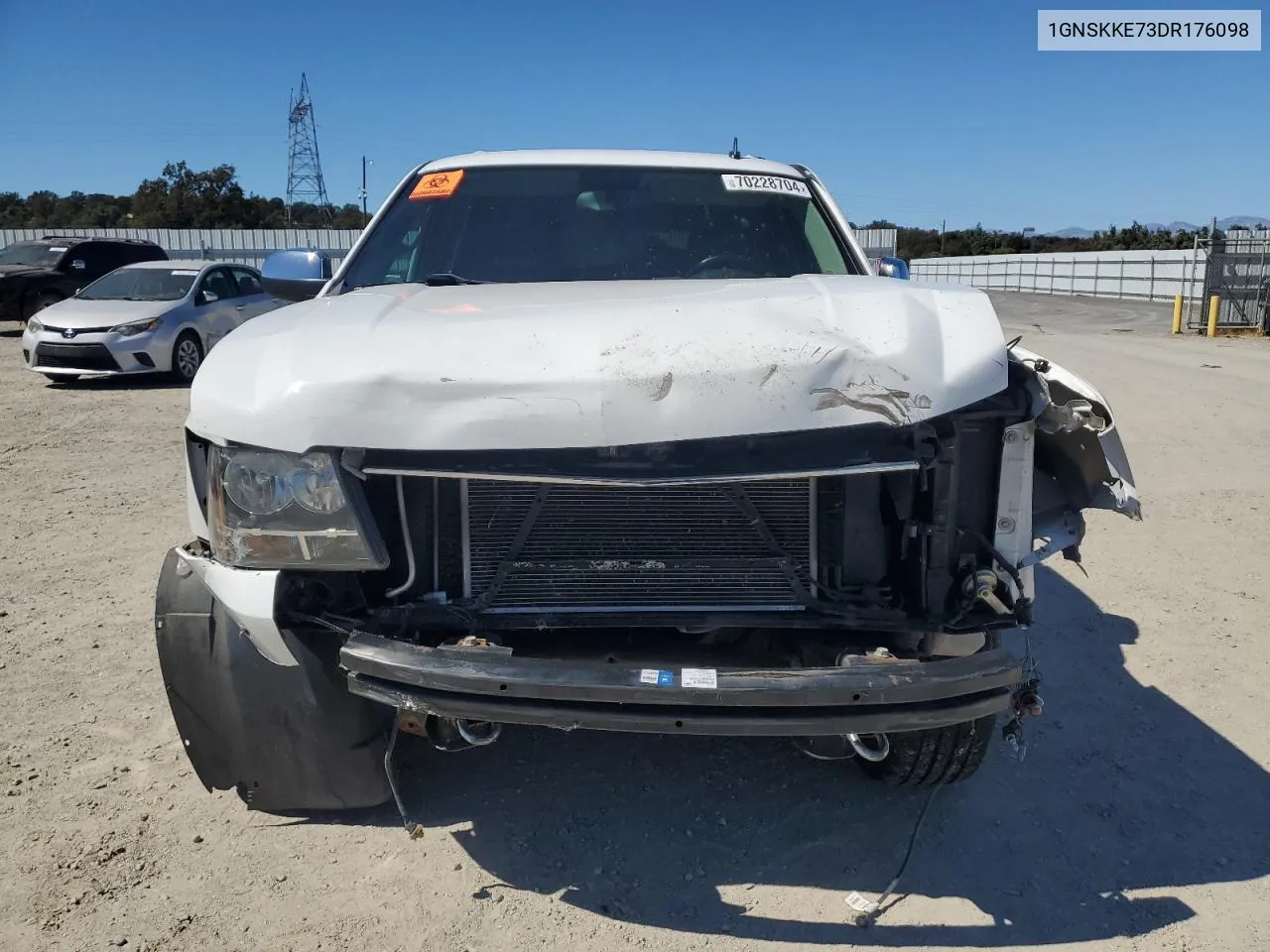 2013 Chevrolet Suburban K1500 Ltz VIN: 1GNSKKE73DR176098 Lot: 70228704