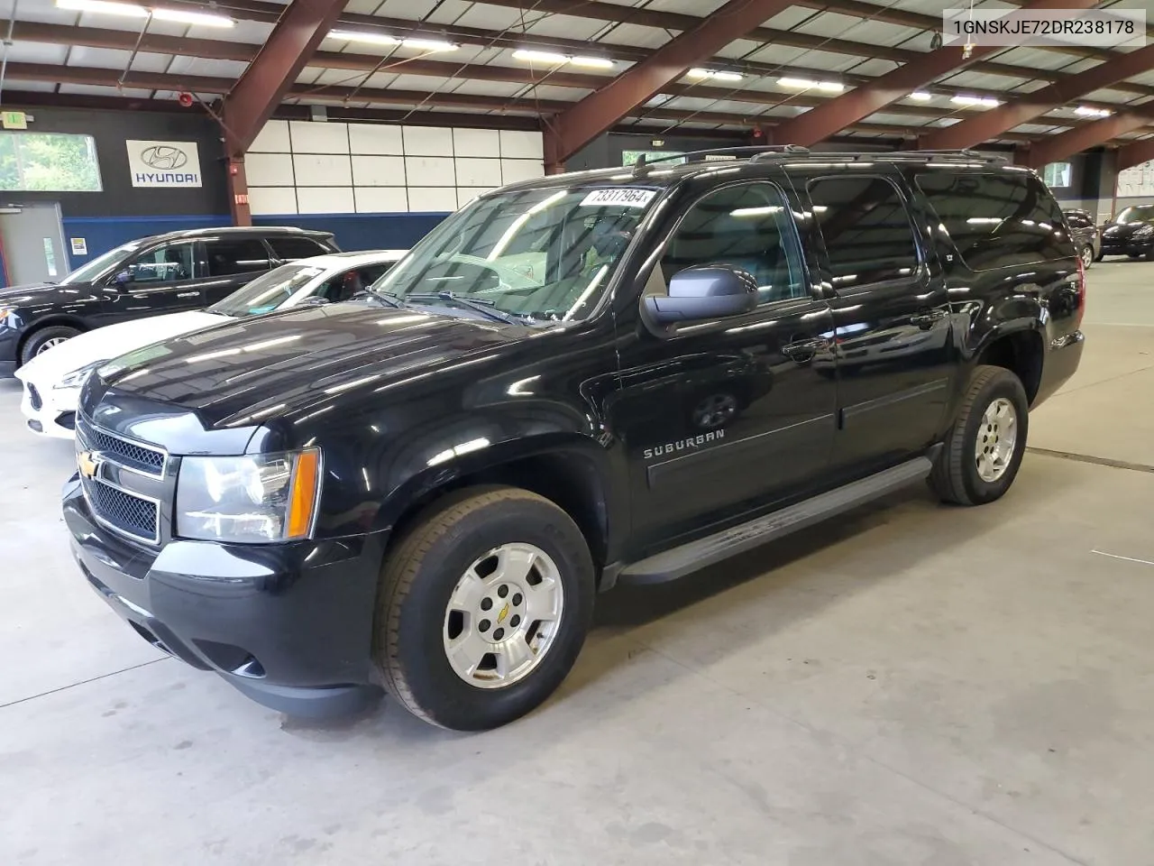 2013 Chevrolet Suburban K1500 Lt VIN: 1GNSKJE72DR238178 Lot: 73317964