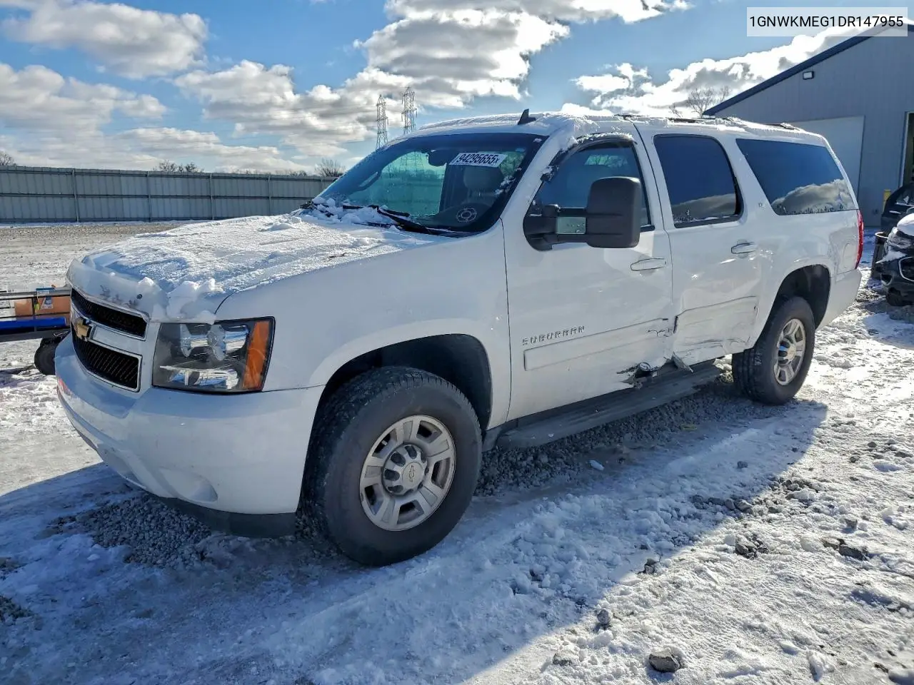 1GNWKMEG1DR147955 2013 Chevrolet Suburban K2500 Lt