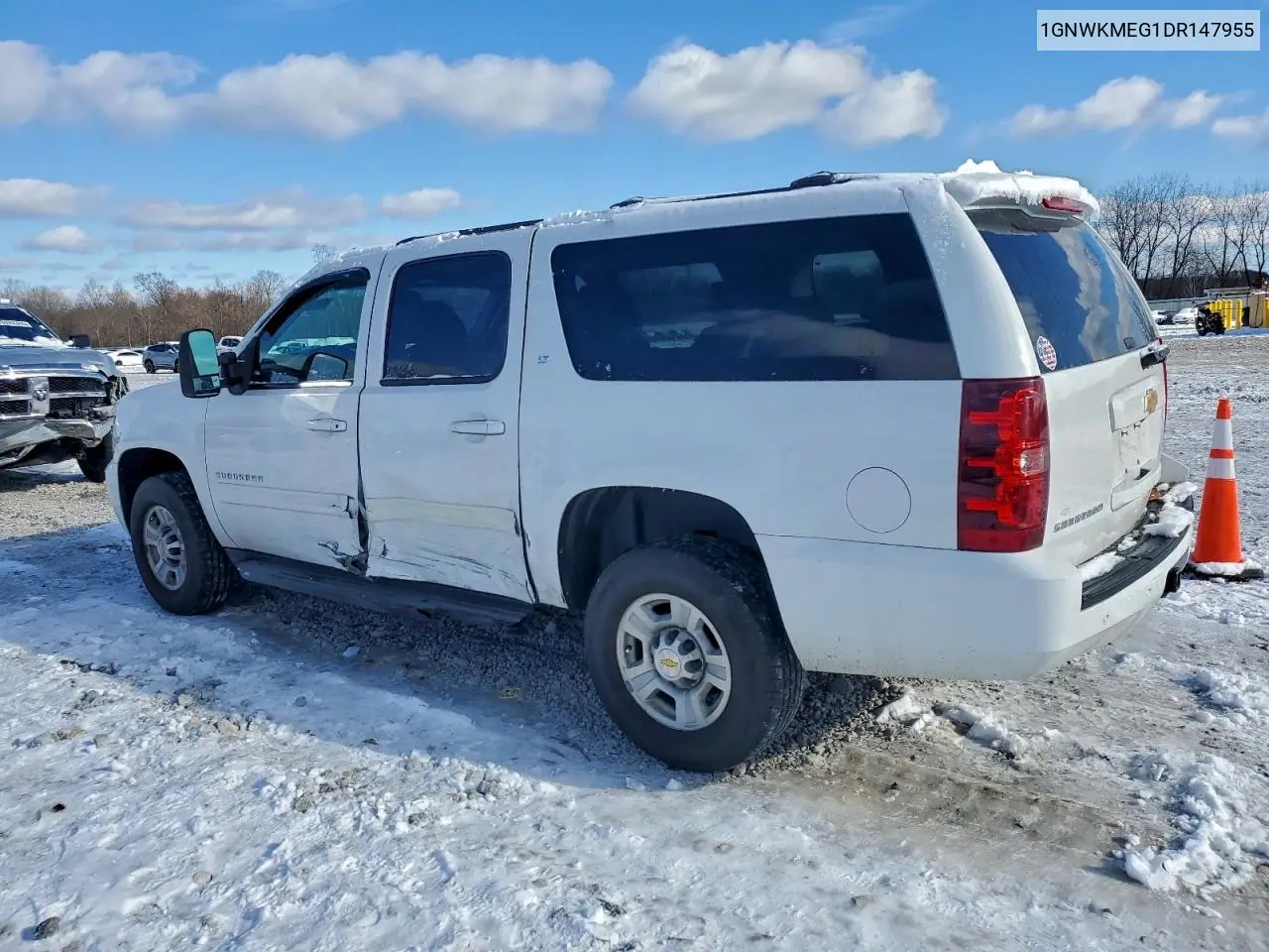 1GNWKMEG1DR147955 2013 Chevrolet Suburban K2500 Lt