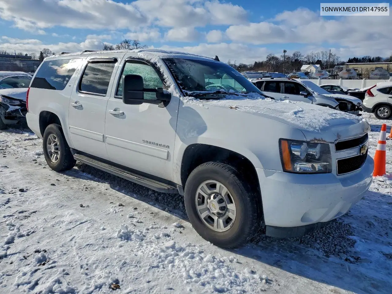 1GNWKMEG1DR147955 2013 Chevrolet Suburban K2500 Lt