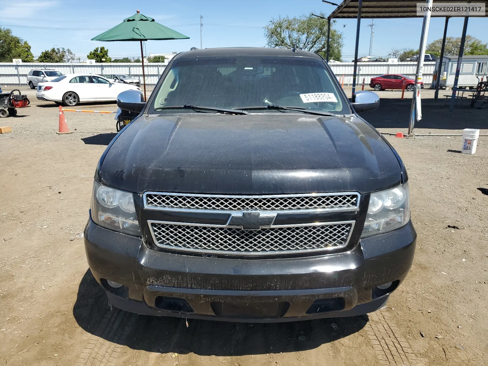 2014 Chevrolet Suburban C1500 Ltz VIN: 1GNSCKE02ER121417 Lot: 51188204