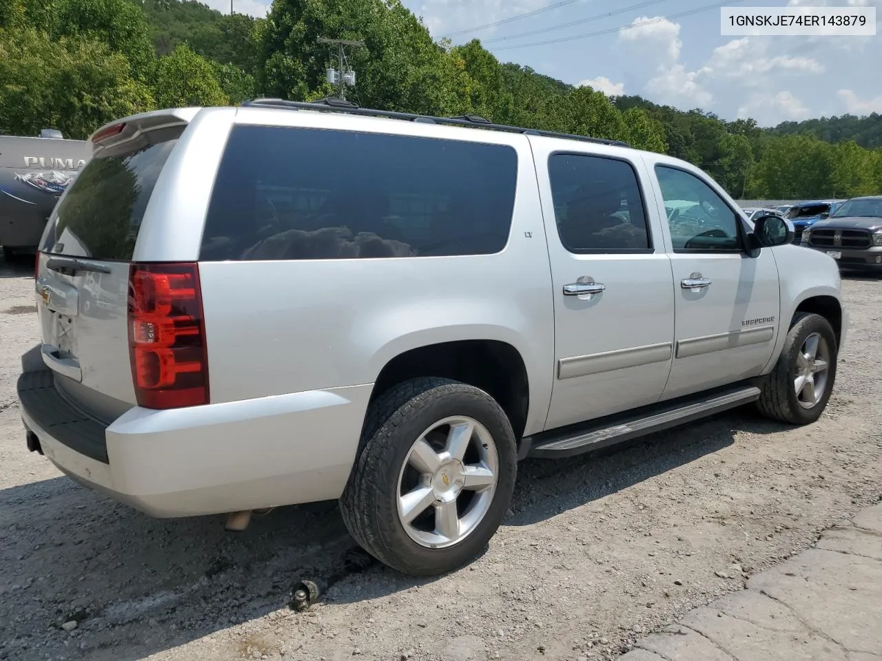 2014 Chevrolet Suburban K1500 Lt VIN: 1GNSKJE74ER143879 Lot: 65392194