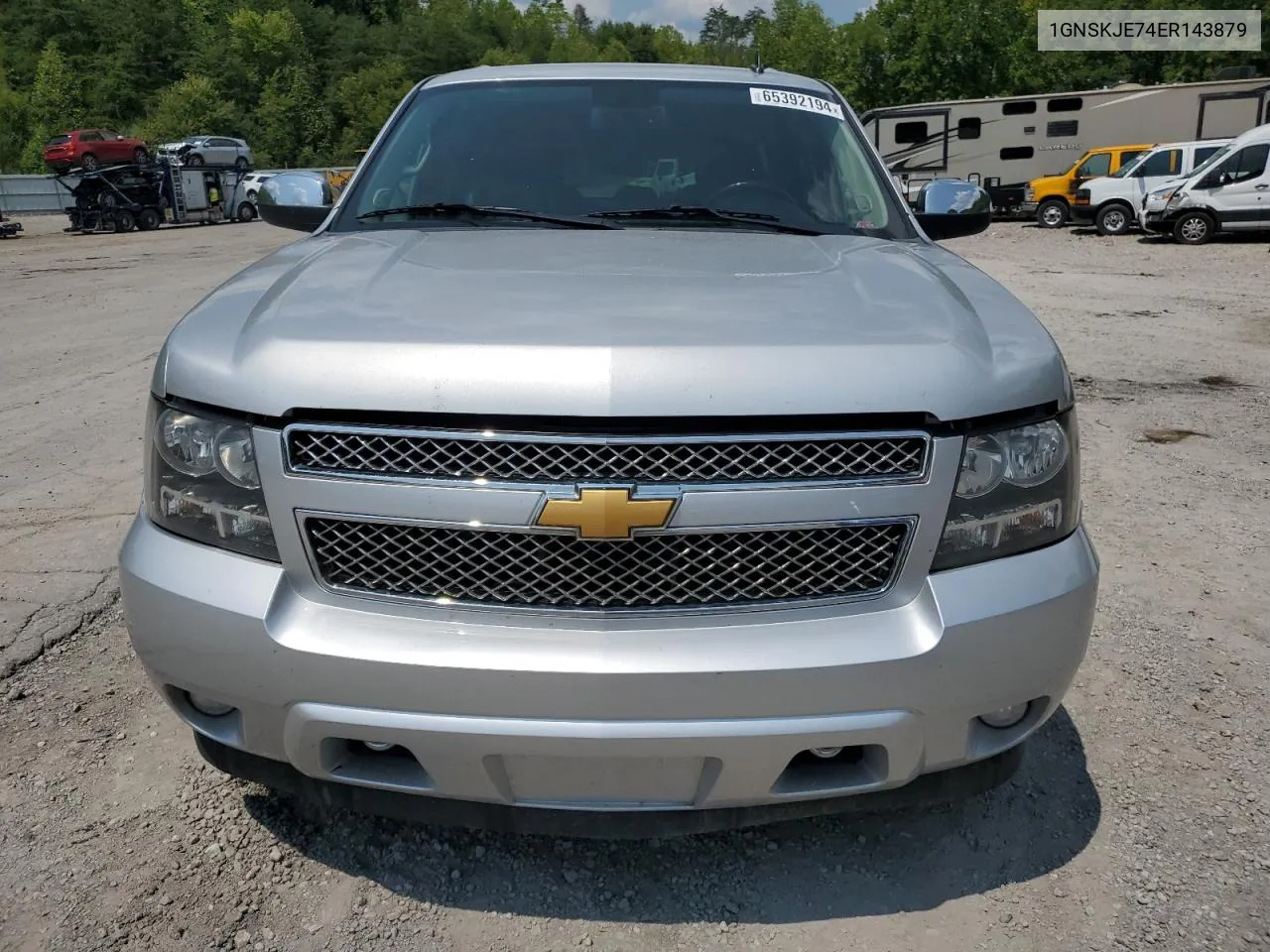 2014 Chevrolet Suburban K1500 Lt VIN: 1GNSKJE74ER143879 Lot: 65392194