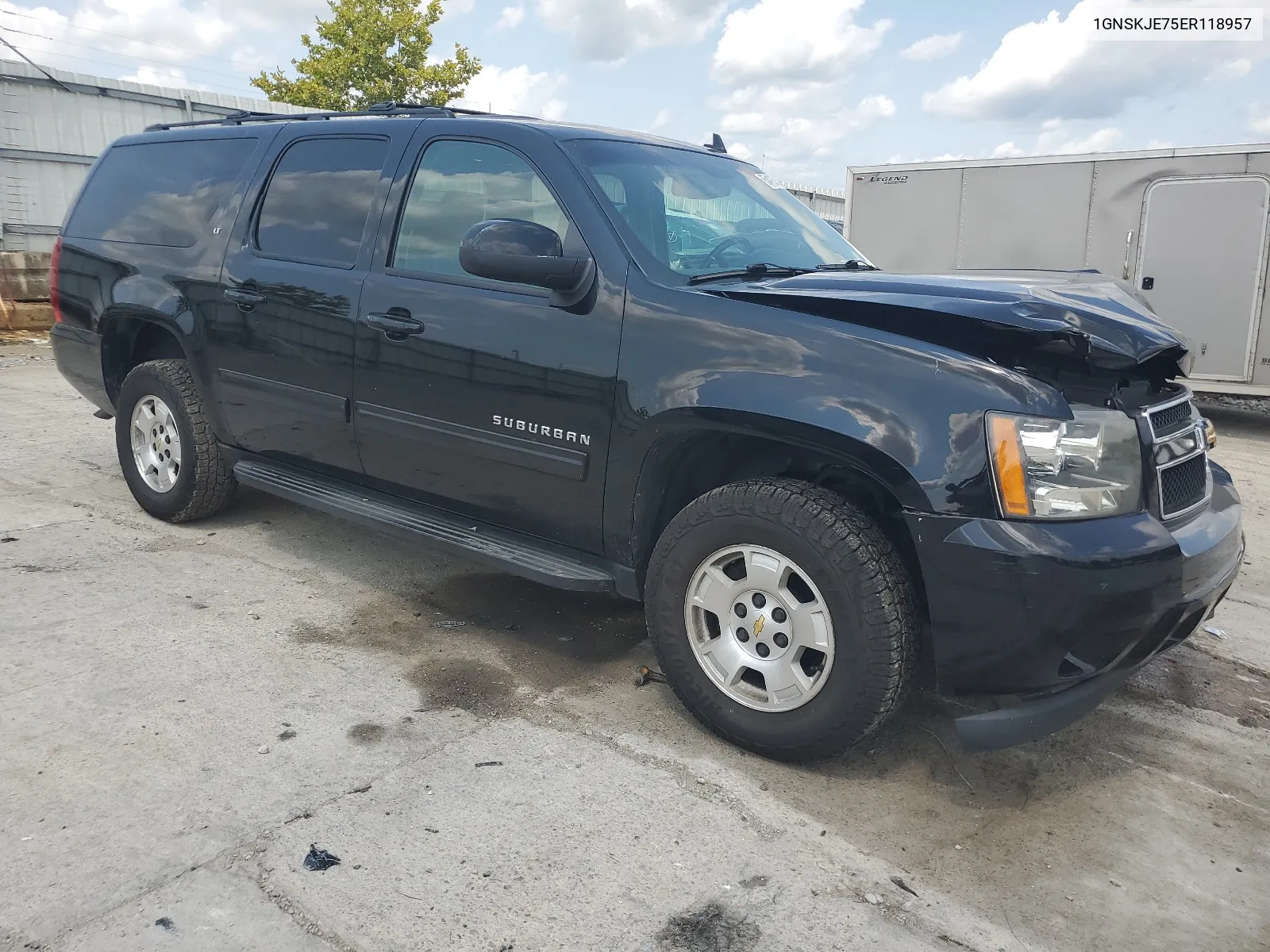 2014 Chevrolet Suburban K1500 Lt VIN: 1GNSKJE75ER118957 Lot: 65419354