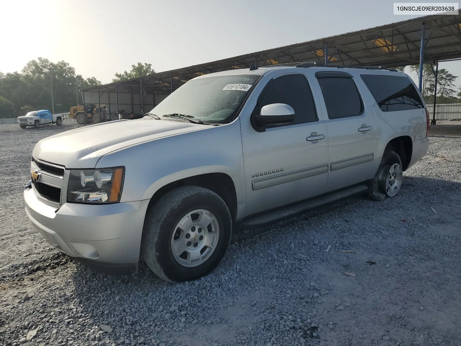 2014 Chevrolet Suburban C1500 Lt VIN: 1GNSCJE09ER203638 Lot: 65910104