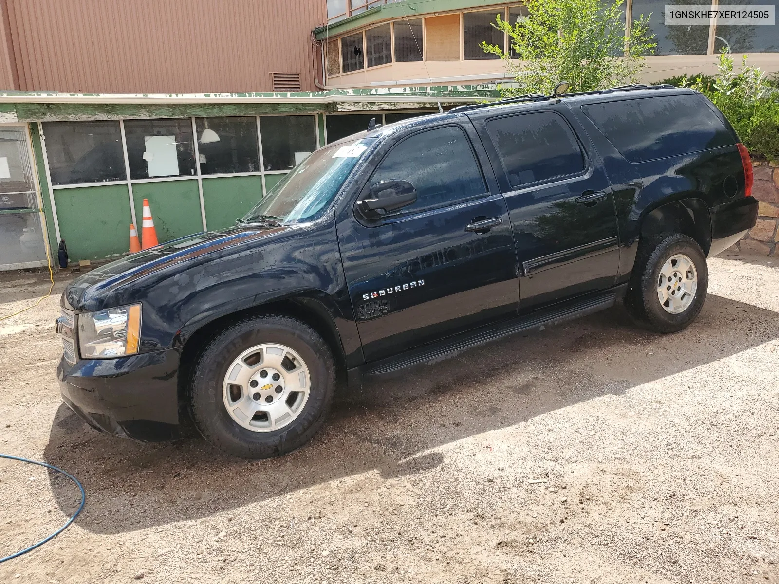 2014 Chevrolet Suburban K1500 Ls VIN: 1GNSKHE7XER124505 Lot: 66562134