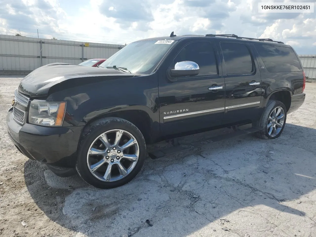 2014 Chevrolet Suburban K1500 Ltz VIN: 1GNSKKE76ER102451 Lot: 70032064