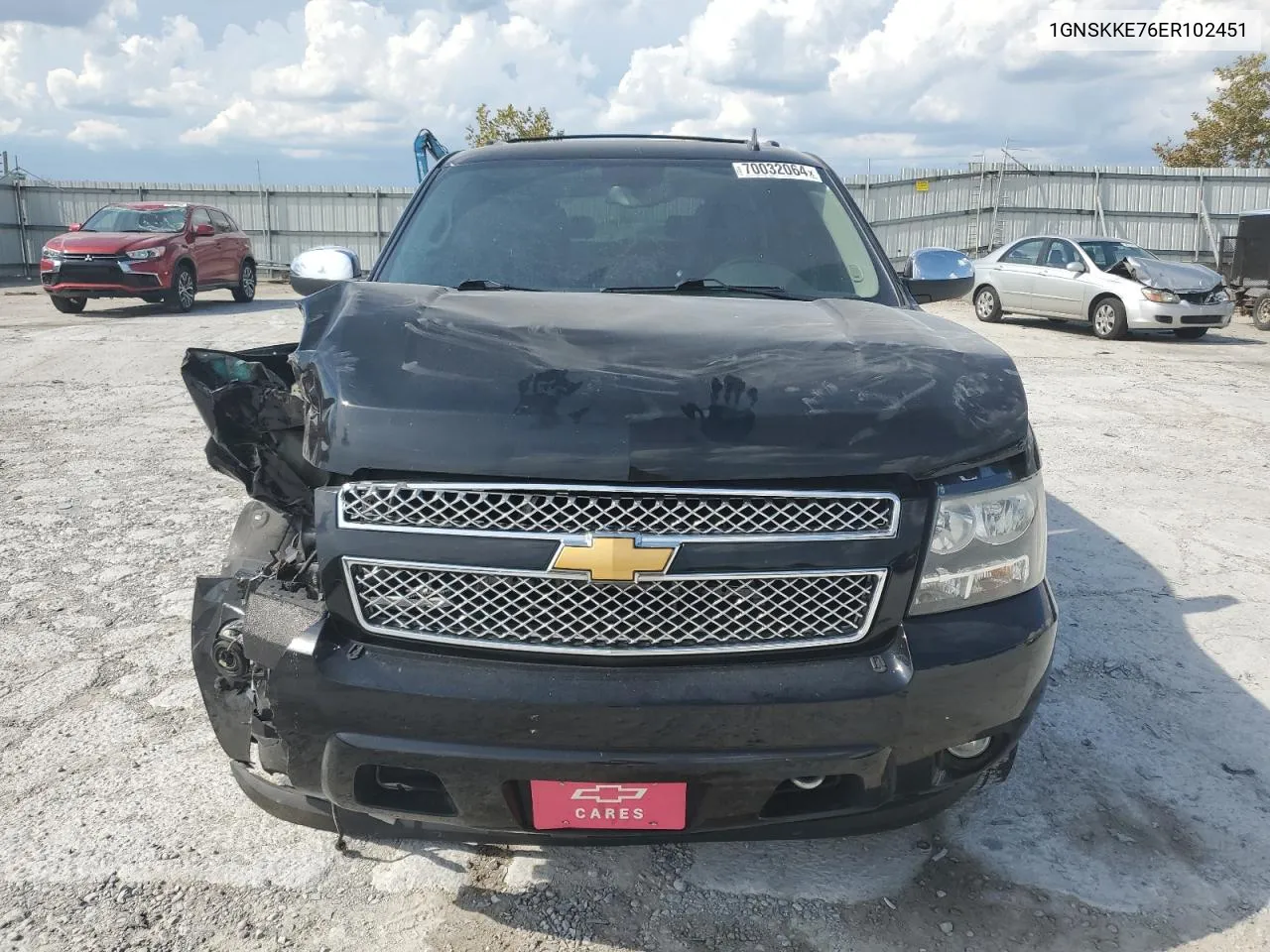 2014 Chevrolet Suburban K1500 Ltz VIN: 1GNSKKE76ER102451 Lot: 70032064