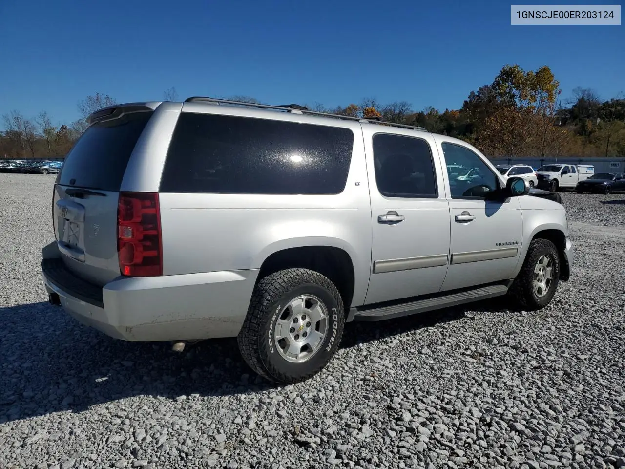 1GNSCJE00ER203124 2014 Chevrolet Suburban C1500 Lt