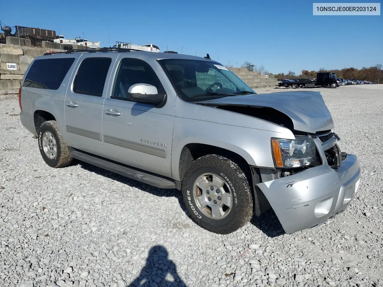 1GNSCJE00ER203124 2014 Chevrolet Suburban C1500 Lt