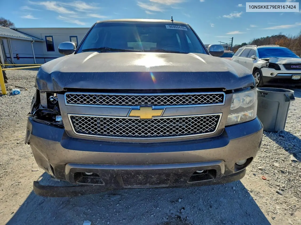 1GNSKKE79ER167424 2014 Chevrolet Suburban K1500 Ltz