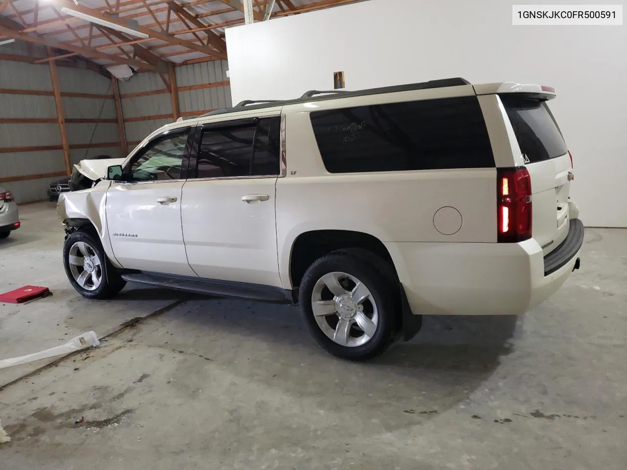 2015 Chevrolet Suburban K1500 Lt VIN: 1GNSKJKC0FR500591 Lot: 50038094