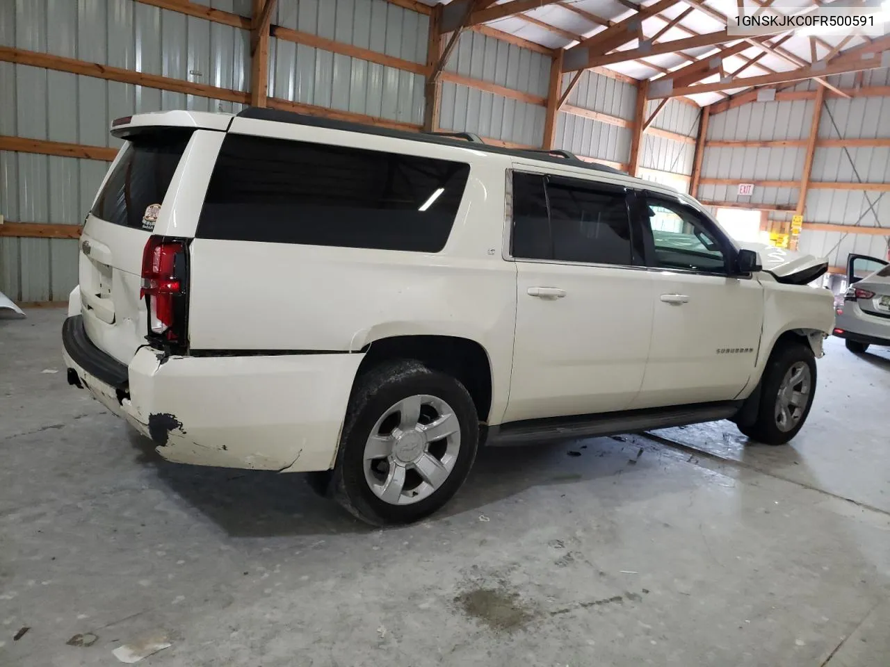 2015 Chevrolet Suburban K1500 Lt VIN: 1GNSKJKC0FR500591 Lot: 50038094