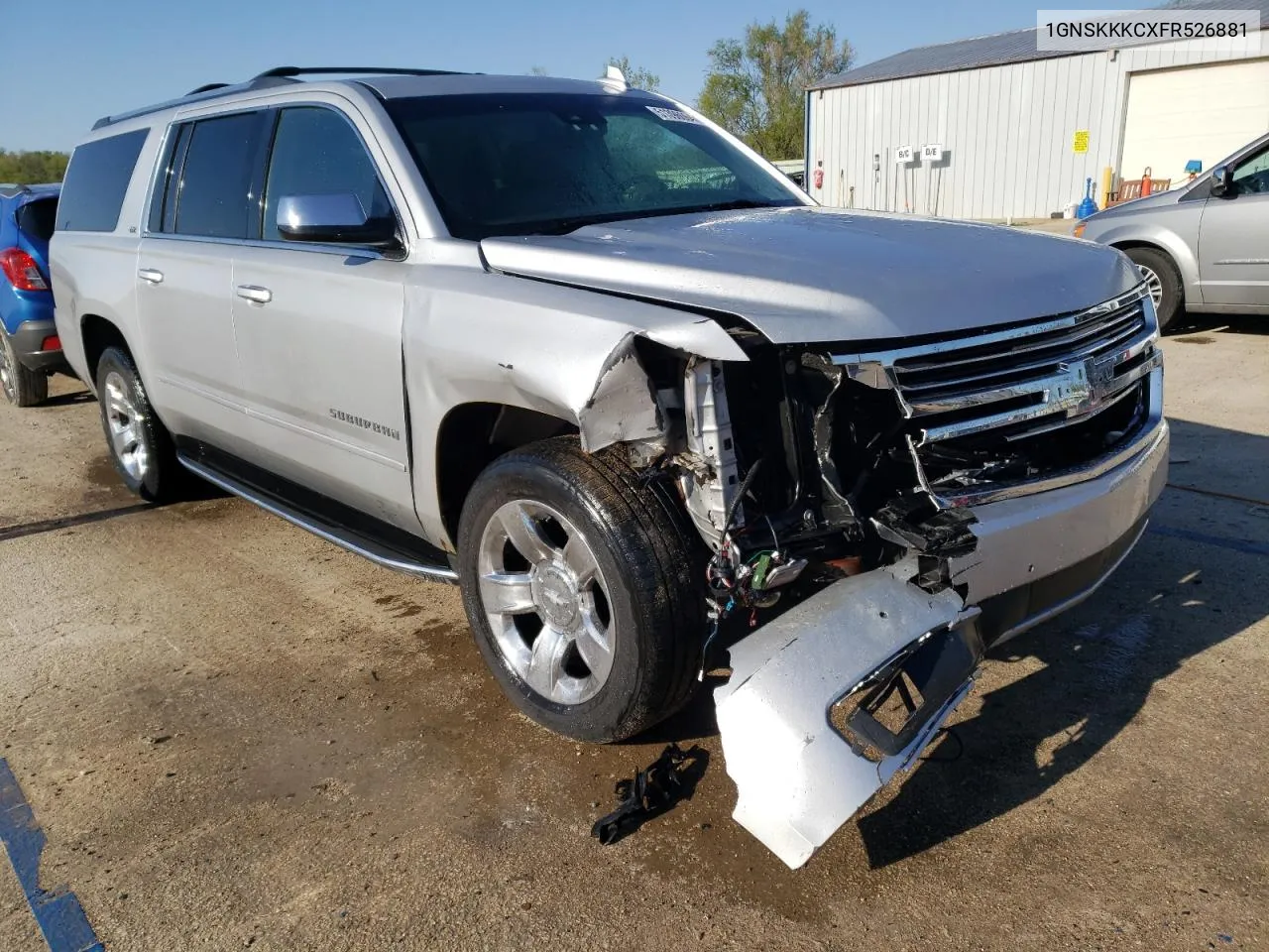 2015 Chevrolet Suburban K1500 Ltz VIN: 1GNSKKKCXFR526881 Lot: 51396064