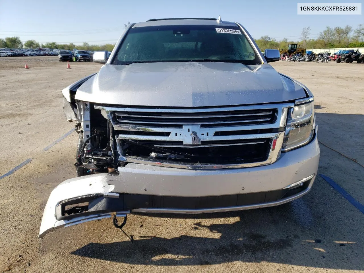 2015 Chevrolet Suburban K1500 Ltz VIN: 1GNSKKKCXFR526881 Lot: 51396064