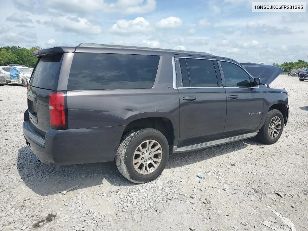 2015 Chevrolet Suburban C1500 Lt VIN: 1GNSCJKC6FR231395 Lot: 53633164