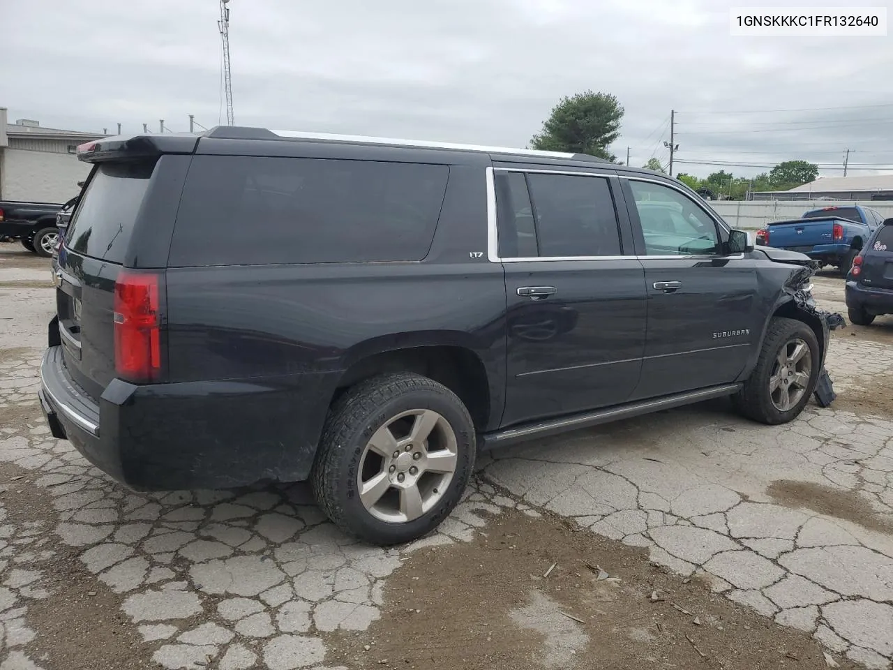 2015 Chevrolet Suburban K1500 Ltz VIN: 1GNSKKKC1FR132640 Lot: 53736724