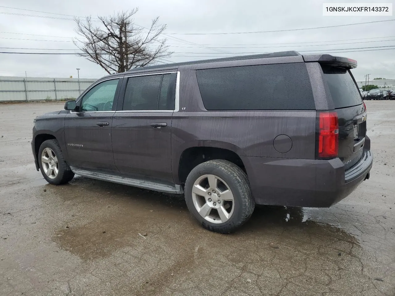 2015 Chevrolet Suburban K1500 Lt VIN: 1GNSKJKCXFR143372 Lot: 54955374