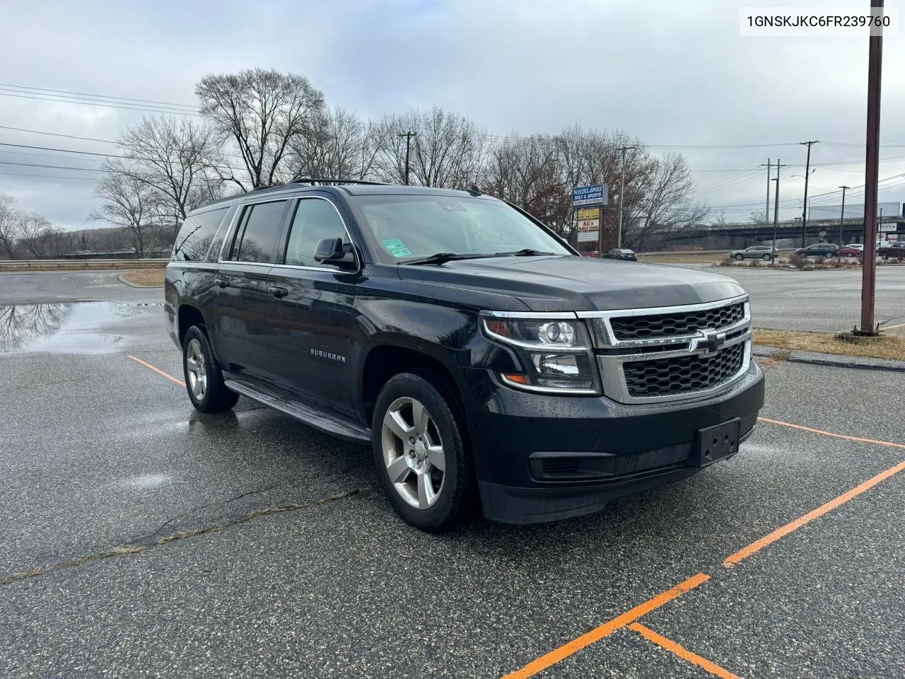 2015 Chevrolet Suburban K1500 Lt VIN: 1GNSKJKC6FR239760 Lot: 56722894