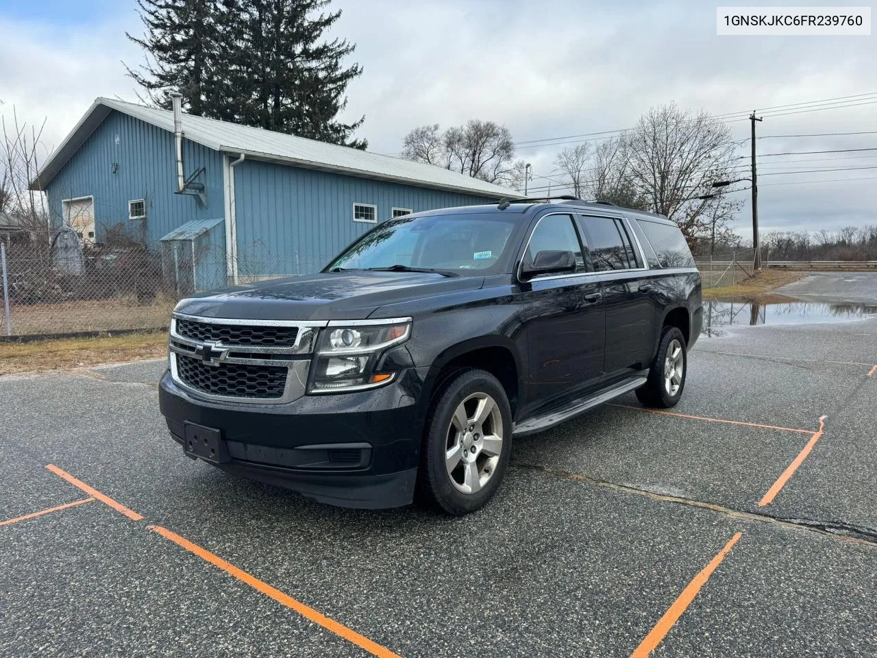 2015 Chevrolet Suburban K1500 Lt VIN: 1GNSKJKC6FR239760 Lot: 56722894