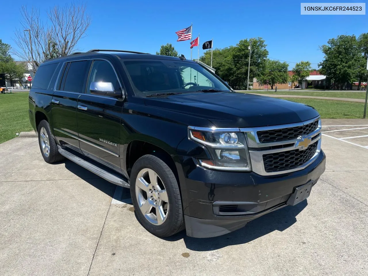 2015 Chevrolet Suburban K1500 Lt VIN: 1GNSKJKC6FR244523 Lot: 58958414