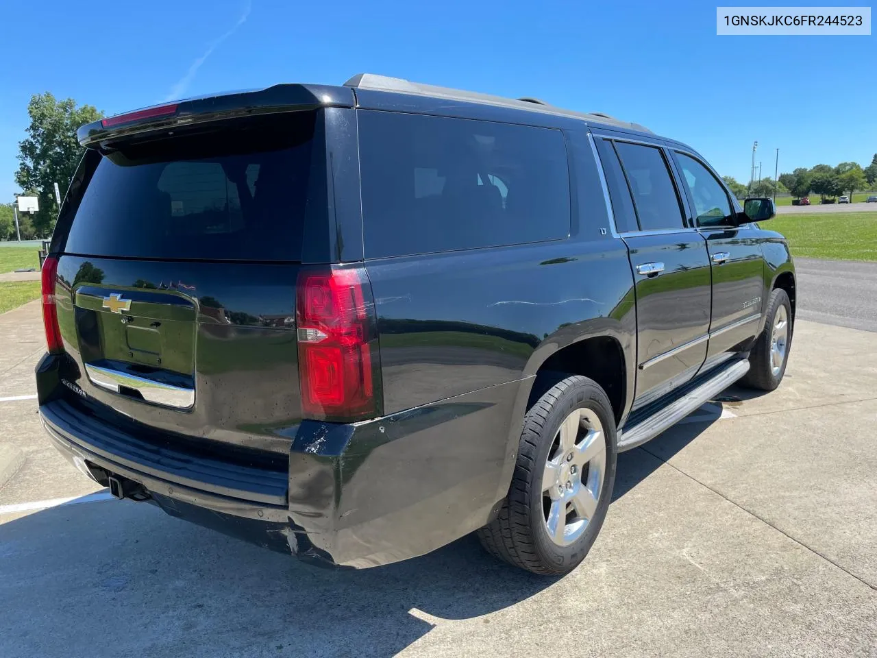 2015 Chevrolet Suburban K1500 Lt VIN: 1GNSKJKC6FR244523 Lot: 58958414